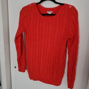 Old Navy Red Sweater with Buttons